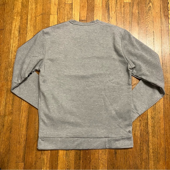 adidas Men’s Crew Sweatshirt - Gray - Picture 7 of 8